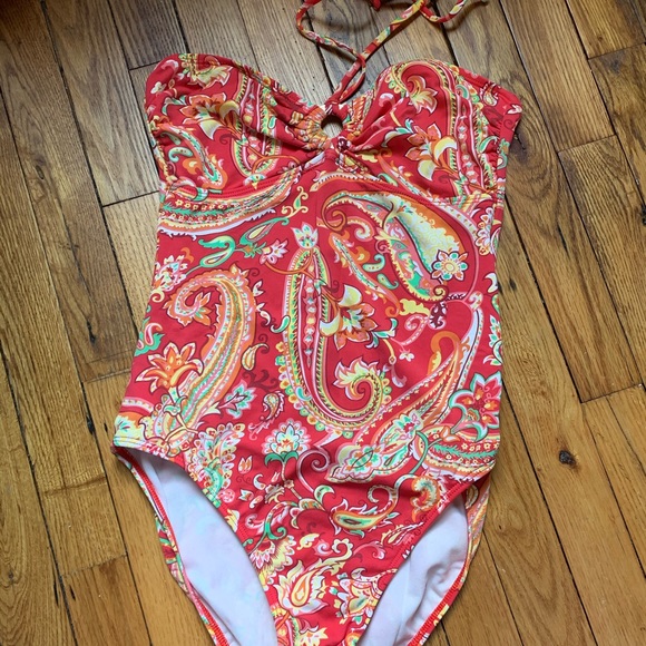 Lauren Ralph Lauren Other - 🎉HP 🎉 Ralph Lauren Paisley One piece swimsuit